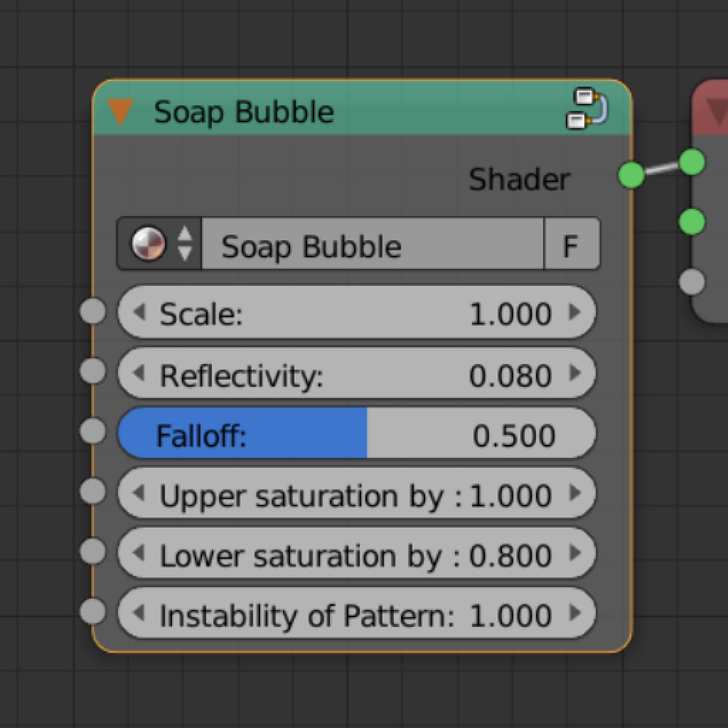 Animated soap bubble shader preview image 2